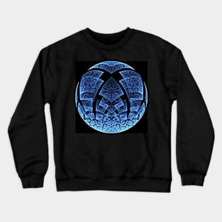 Abstract fractal pattern Crewneck Sweatshirt